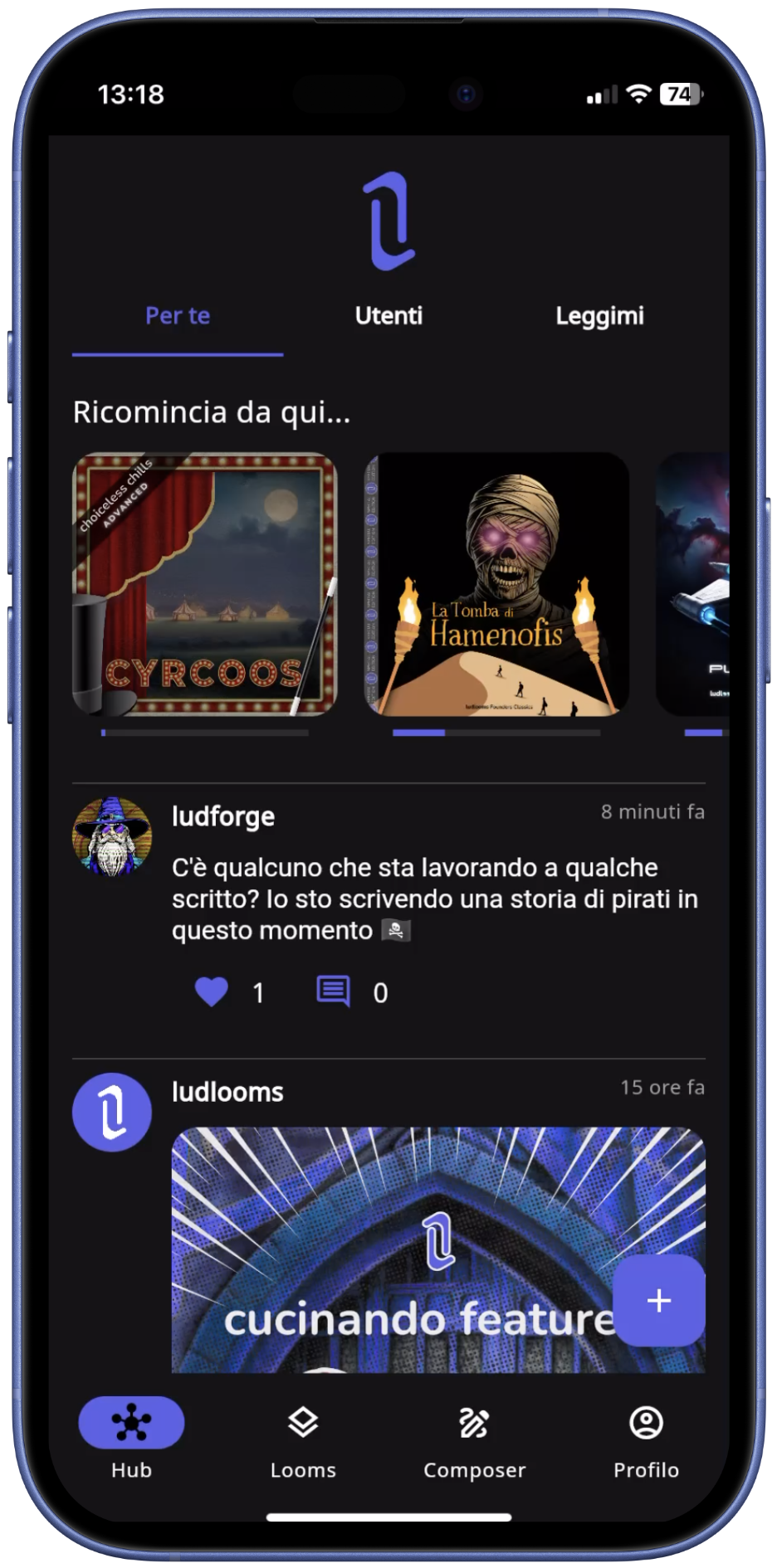 Ludlooms hub