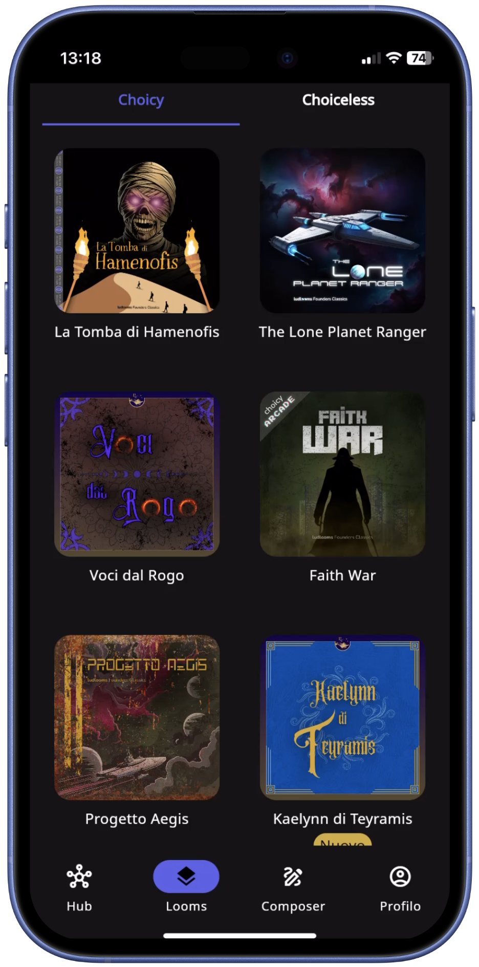 Ludlooms hub